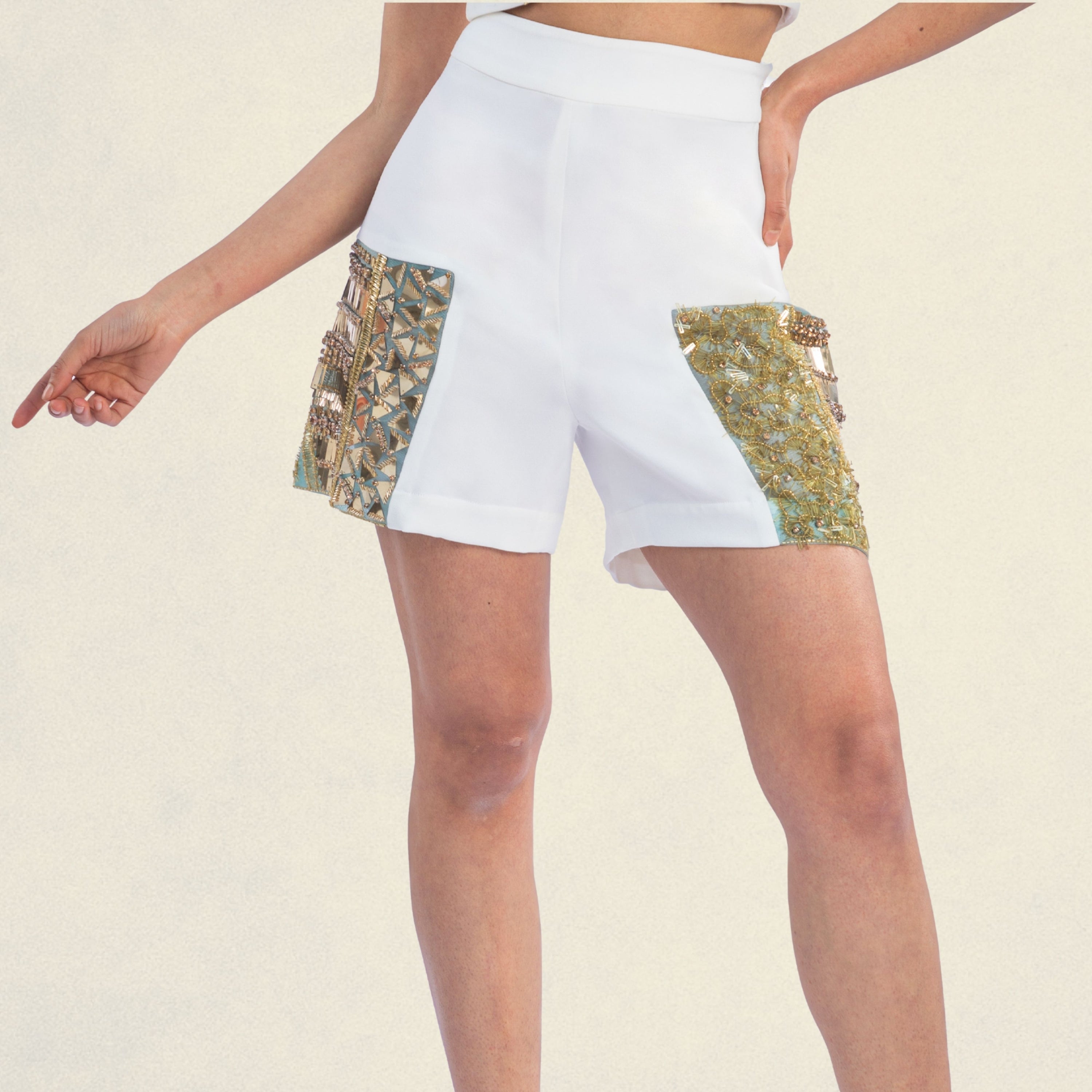 Urban muse Jacket,Shorts & Bralette