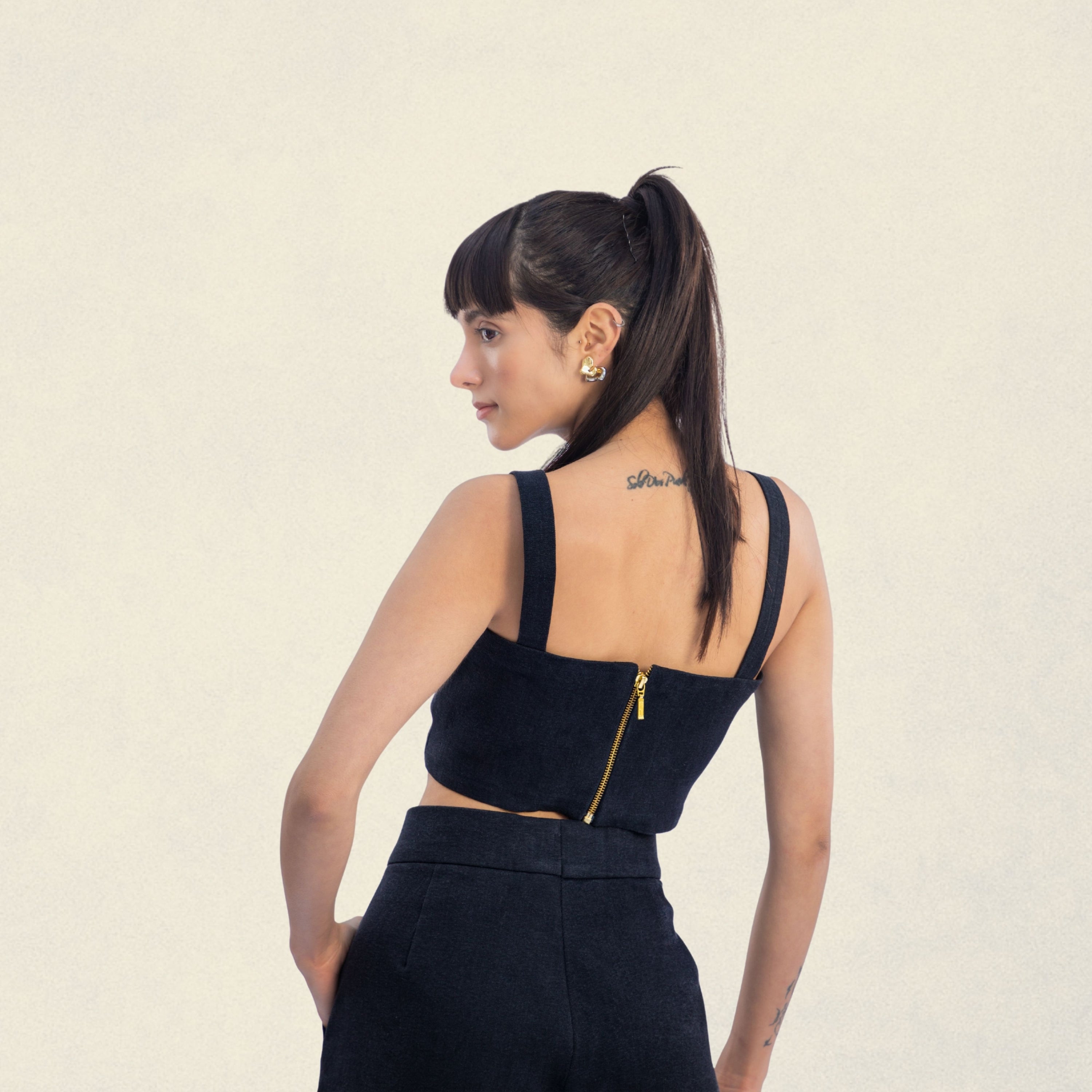Elena Shirt ,Pant & Bralette