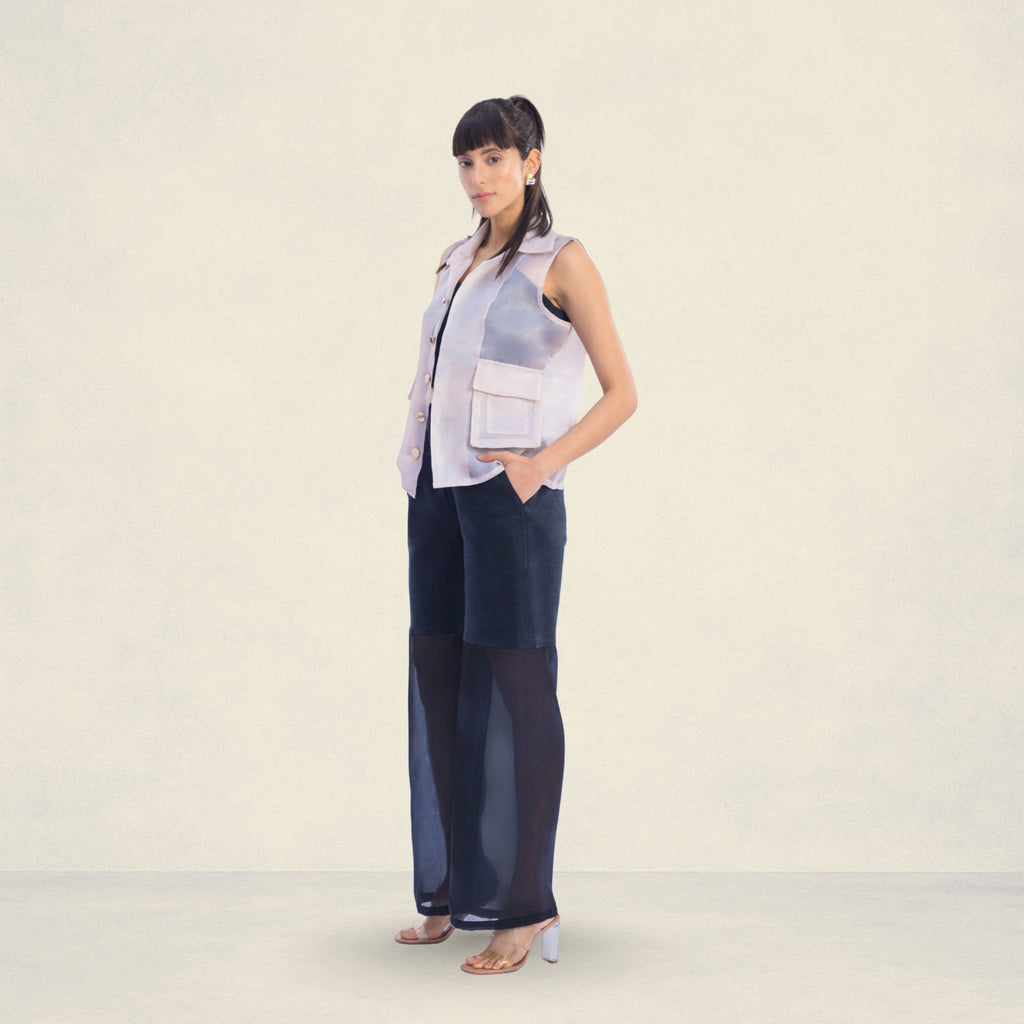 Elena Shirt ,Pant & Bralette